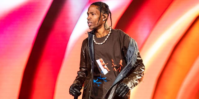 Travis Scott performs during 2021 Astroworld Festival at NRG Park on Nov. 5, 2021 in Houston, Texas.