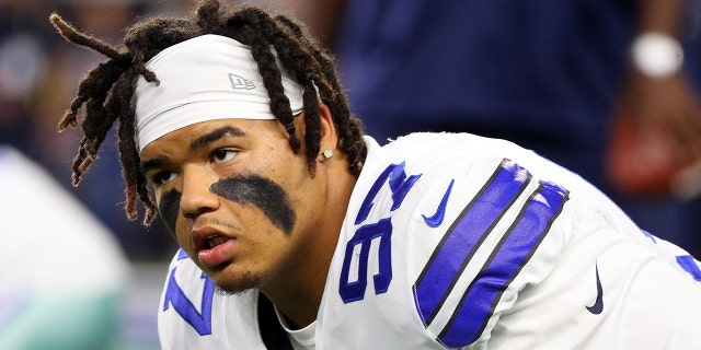 TravelGuides - Cowboy's Trysten Hill suspended two games for Thanksgiving punch 3 ARLINGTON, TEXAS - OCTOBER 20: Trysten Hill #97 of the Dallas Cowboys at AT&T Stadium on October 20, 2019 in Arlington, Texas.