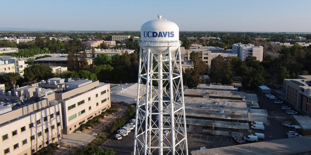 This photo provided by the University of California, Davis shows the university campus in Davis, Calif., on April 3, 2015. (Chris Di Dio/University of California, Davis via AP)