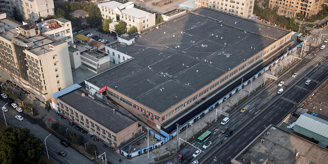 A general view shows the Huanan Wholesale Seafood Market, where the first cluster of cases of the coronavirus disease (COVID-19) emerged, in Wuhan, Hubei province, China, Jan. 15, 2021.