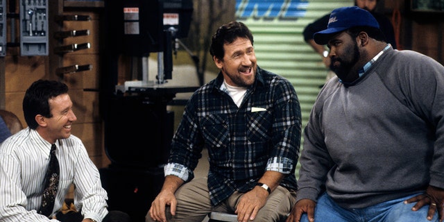 Tim Allen, Art LaFleur and Ron Taylor in "Home Improvement" in 1991. 