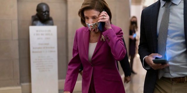 Speaker of the House Nancy Pelosi, D-Calif., at the Capitol in November.