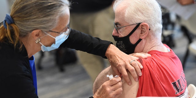 A COVID-19 vaccine clinic was held on Oct. 25 at the Haverford Township Municipal Building for area first responders and those eligible for the booster shots of all three vaccines. 