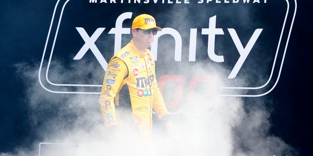 Busch finished second in the Xfinty 500 Cup Series race in Martinsville.