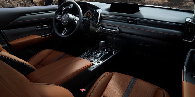 The Mazda CX-50 will be offered with Terracotta-colored upholstery.