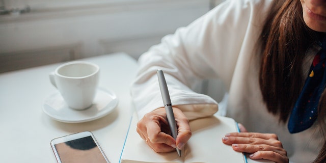 Person taking notes