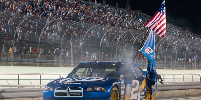 Keselowski claimed his 2012 title at Homestead-Miami Speedway.