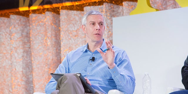 Arne Duncan was among the advocates speaking at The Kennedy Forum at the Chicago Hilton and Tower Hotel on Jan. 16, 2018, in Chicago, Ill. (Photo by Jeff Schear/Getty Images for Kennedy Forum)