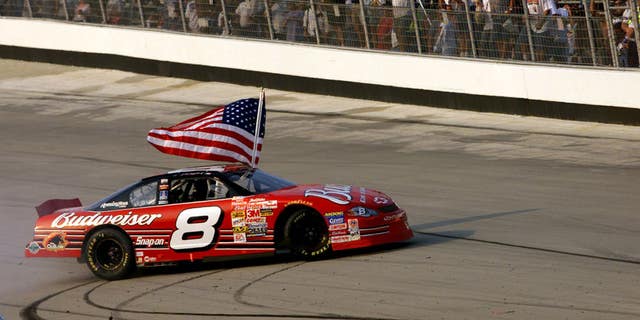 Earnhardt Jr. won the first NASCAR race following the 9/11 attacks in 2001.