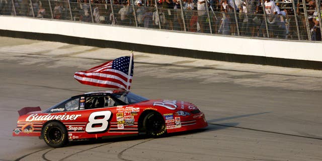 Earnhardt Jr. won the first NASCAR race following the 9/11 attacks in 2001.