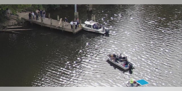 Rescue crews searched the Black Warrior River onMonday and Tuesday for Garrett Walker.