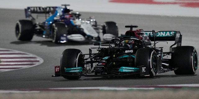 Hamilton beat second-place Max Verstappen by nearly 25 seconds.