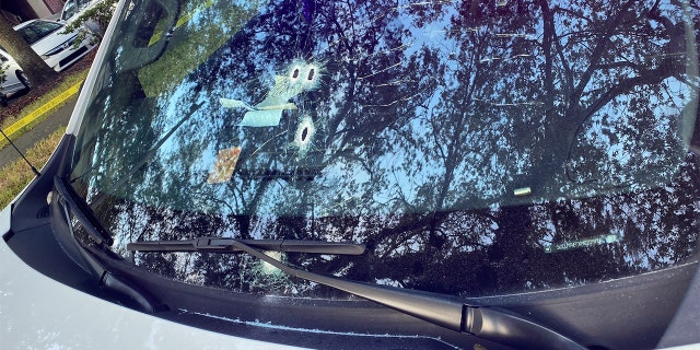 A suspect fired eight gunshots at a deputy during a traffic stop in Florida on Sunday.