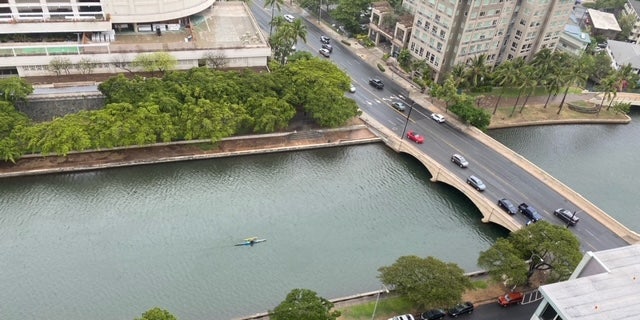 The wreck happened on Ala Wai Boulevard, a busy street in the Waikiki neighborhood. 