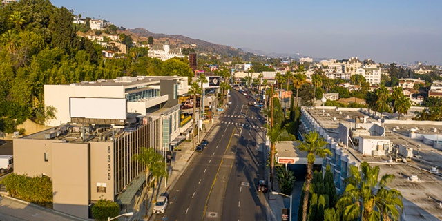 Aerial image of West Hollywood