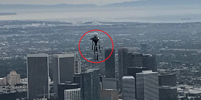 non political-news-source-Was the LAX 'Jet Pack Man' a man or....,, follow News Without Politics, subscribe to News Without Politics