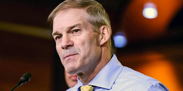 Rep. Jim Jordan speaks at a news conference on July 21, 2021, in Washington.