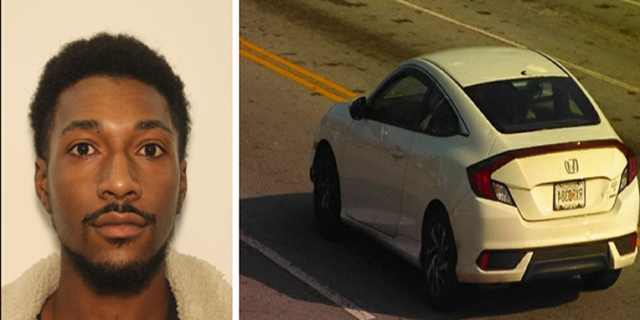 Jordan Jackson, left, "fled the scene in a 2016 Honda Civic white in color bearing the GA license plate RXF0384," according to the Henry County Police Department. A truck he later is believed to have been possibly been traveling in has been found. (Henry County Police Department)