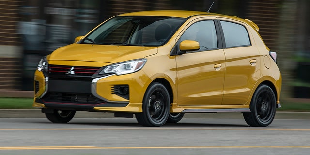 The Mitsubishi Mirage is the least-powerful car on sale.