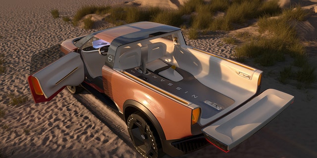 The Nissan Surf-Out rides on a solid state battery platform.
