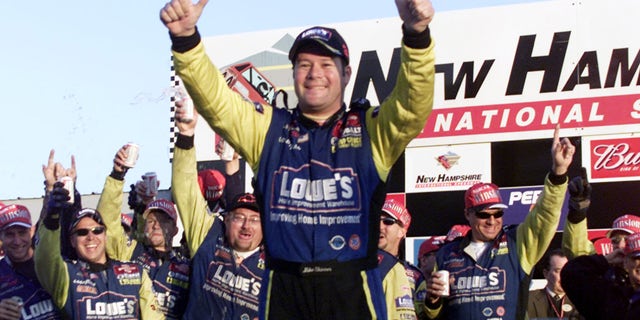 Robby Gordon won his first Cup Series race at the 2001 New Hampshire 300.