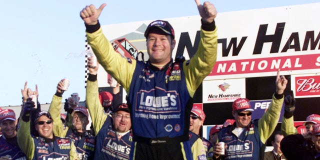 Robby Gordon won his first Cup Series race at the 2001 New Hampshire 300.