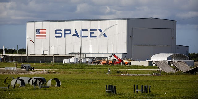 Space Exploration Technologies Corp. (SpaceX) facilities ahead of the Inspiration4 mission in Merritt Island, Florida, U.S., on Wednesday, Sept. 15, 2021. Photographer: Eva Marie Uzcategui/Bloomberg via Getty Images
