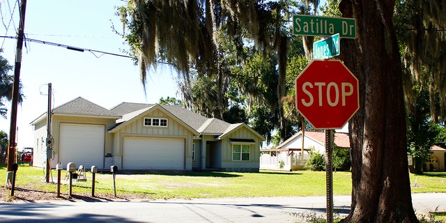 Ahmaud Arbery was chased from a home on Satilla Drive, shown October 2021, that was under construction. 