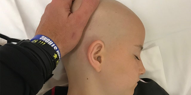 Noah Reeb at the Primary Children's Hospital in Salt Lake City, Utah.