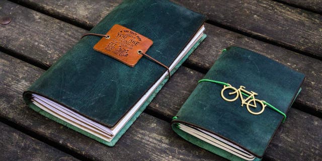 Galen Leather Handmade Leather Travel Journal Covers