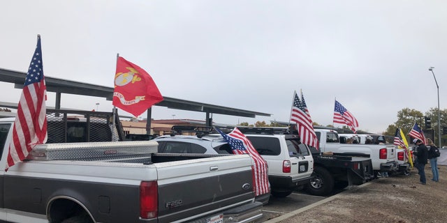 Veterans Day rally
