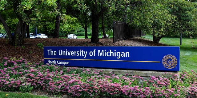 The University Of Michigan North Campus signage at the University Of Michigan in Ann Arbor, Michigan on July 30, 2019.  