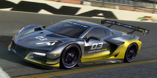 The Chevrolet Corvette Z06 GT3.R race car also uses a 5.5-liter V8.