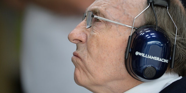 Sir Frank Williams died of undisclosed causes on Sunday morning.