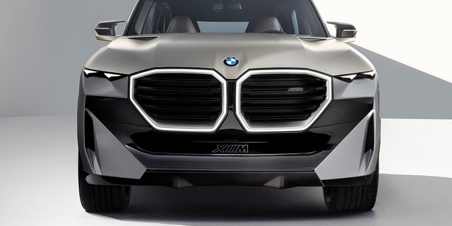 The BMW XM's grille style will be featured on all of its future luxury models.
