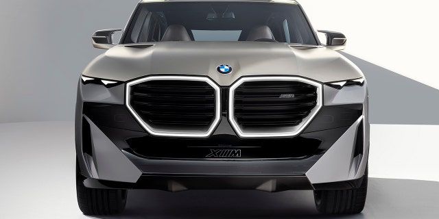 The BMW XM's grille style will be featured on all of its future luxury models.