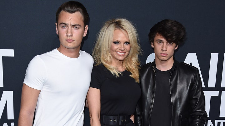 Pamela Anderson reunites with ex-husband Tommy Lee at son's fashion event
