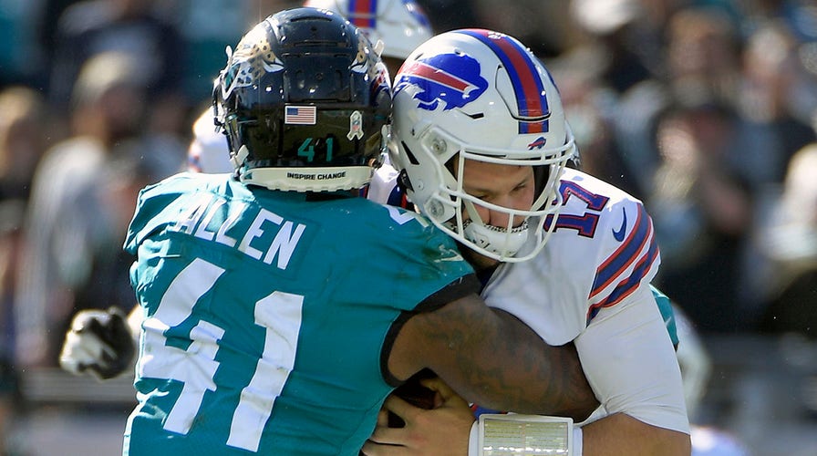 WATCH: Josh Allen intercepts Josh Allen in Jaguars-Bills game