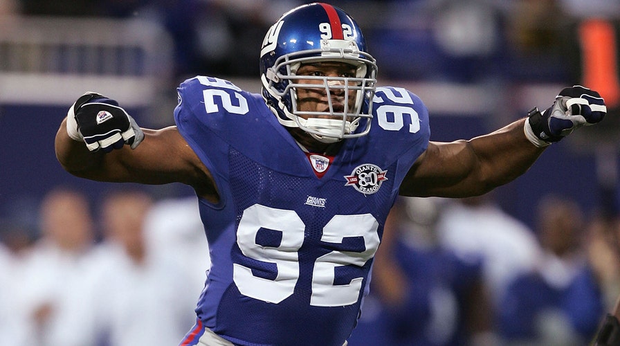 Michael strahan shop jersey