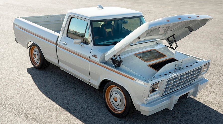 Battery powered cheap ford truck