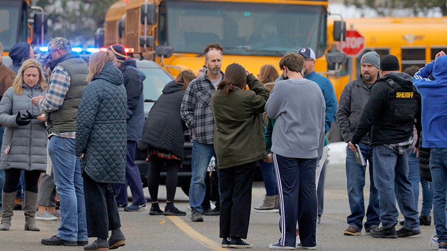 Parents after Michigan's Oxford High School shooting 