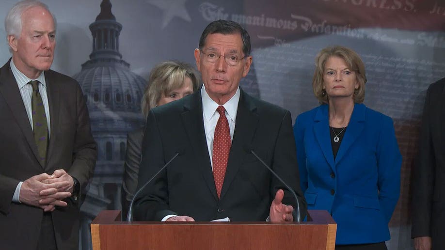 GOP Sens. John Cornyn of Texas, John Barrasso of Wyoming, and Lisa Murkowski of Alaska