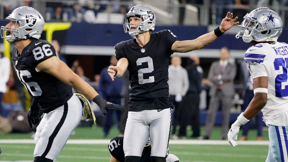 Raiders beat Cowboys 36-33 in OT on field goal after penalty