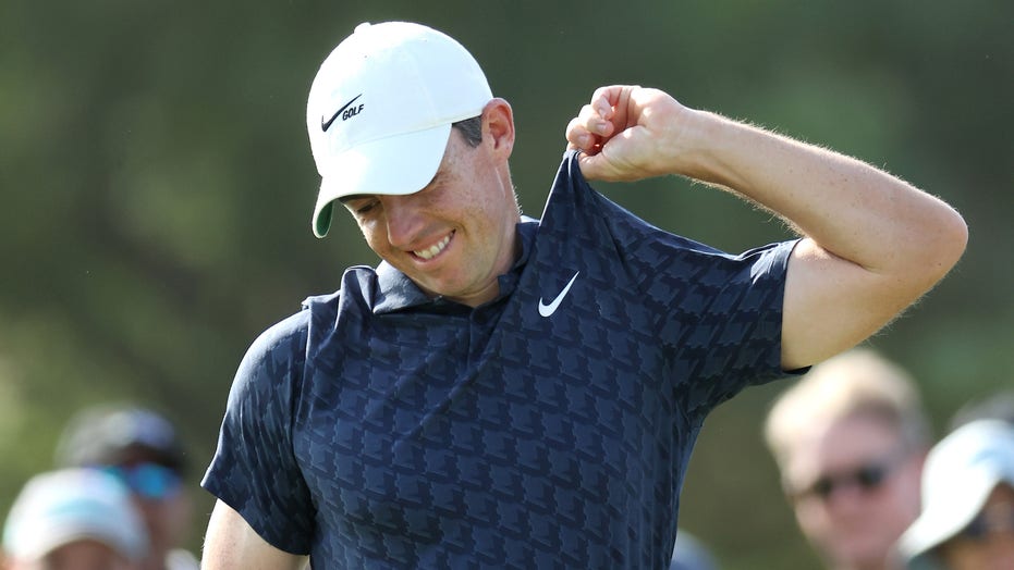 Rory McIlroy rips shirt after disastrous finish at European Tour finale