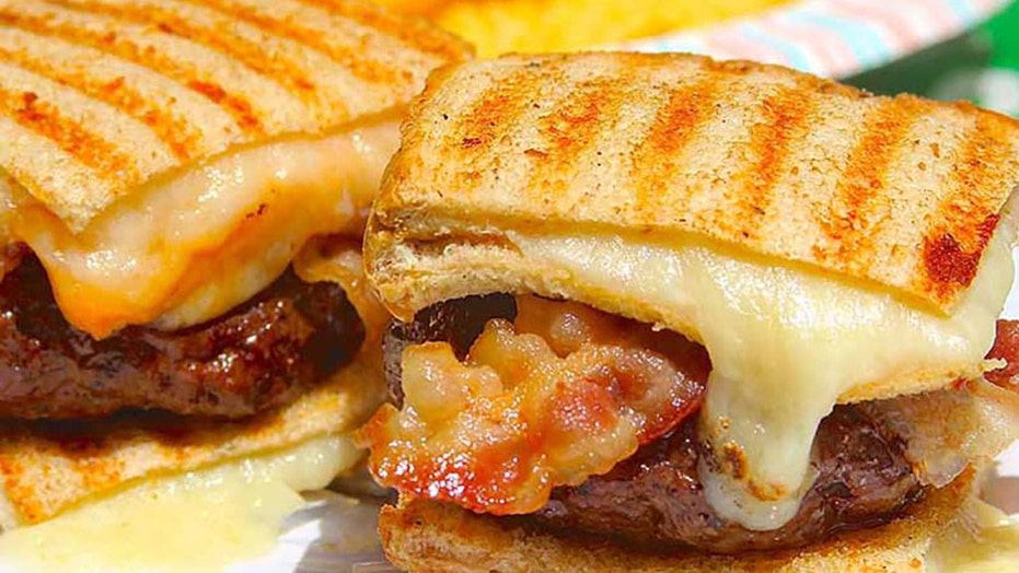 Beefy grilled cheese sliders are the ultimate game day indulgence