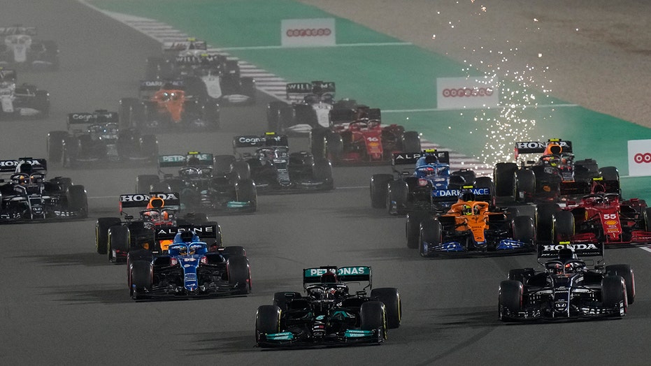 Fernando Alonso scores first Formula One podium since 2014 在卡塔尔