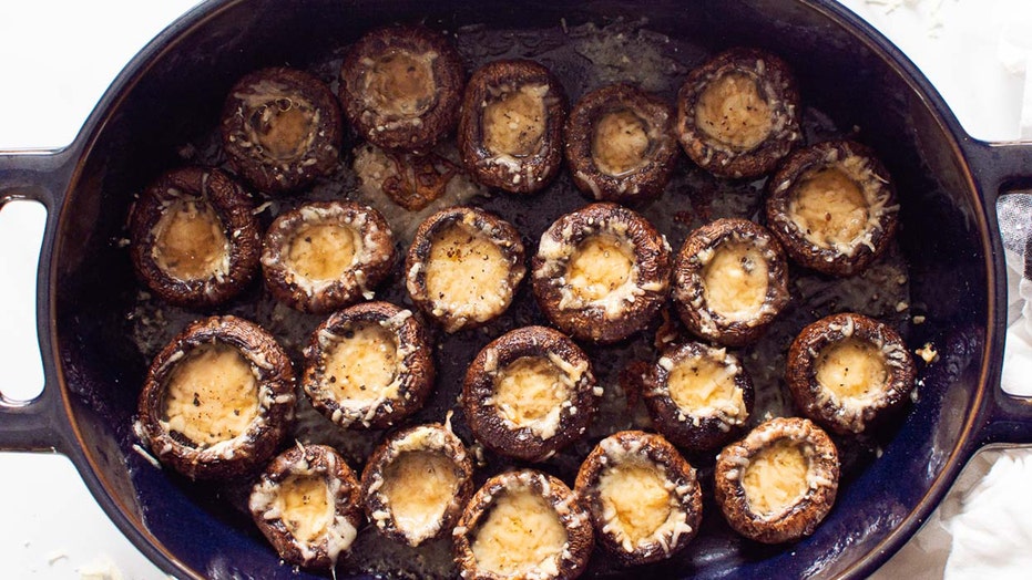 Parmesan mushroom appetizers for Thanksgiving: Try the recipe