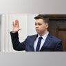 KENOSHA, WISCONSIN - NOVEMBER 10: Kyle Rittenhouse is sworn in to testify during his trial at the Kenosha County Courthouse on November 10, 2021 in Kenosha, Wisconsin. Rittenhouse shot three demonstrators, killing two of them, during a night of unrest that erupted in Kenosha after a police officer shot Jacob Blake seven times in the back while police attempted to arrest him in August 2020. Rittenhouse, from Antioch, Illinois, was 17 at the time of the shooting and armed with an assault rifle. He faces counts of felony homicide and felony attempted homicide. (Photo by Mark Hertzberg-Pool/Getty Images)