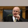 KENOSHA, WISCONSIN - NOVEMBER 10: Judge Bruce E. Schroeder rebukes Assistant District Attorney Thomas Binger during the Kyle Rittenhouse trial at the Kenosha County Courthouse on November 10, 2021 in Kenosha, Wisconsin. Schroeder took a motion under advisement, for a mistrial due to prosecutorial misconduct. Rittenhouse shot three demonstrators, killing two of them, during a night of unrest that erupted in Kenosha after a police officer shot Jacob Blake seven times in the back while police attempted to arrest him in August 2020. Rittenhouse, from Antioch, Illinois, was 17 at the time of the shooting and armed with an assault rifle. He faces counts of felony homicide and felony attempted homicide. (Photo by Mark Hertzberg-Pool/Getty Images)