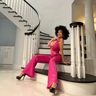 International singer and model Mayra Verónica knows how to boogie, this year the songstress channeled her inner disco queen since her new upcoming single "Ven" seems to have some disco beats. Verónica is seen posing at an undisclosed residence over the Halloween weekend in Los Angeles.